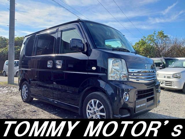 エブリイワゴン(スズキ) ＰＺターボ　運転席エアバック　助手席エアバック　Aftermarketアルミホイール　片側パワースライドドア　フルフラットシート　パワーウインドウ　電動格納ミラー　Ｂｌｕｅｔｏｏｔｈ　バックカメラ付き　ＥＴＣ付き 中古車画像