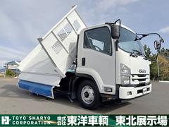 フォワード  3転ダンプ 上物極東開発製 積載3.45t 荷台寸法341×206×31 右側電動サイドゲート付 コボレーン付 走行7.4万km 6速ミッション 中古車画像