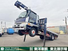 ヒノレンジャー  クレーン付ハイジャッキ 上物前田製 3段ブーム 2.9t吊り フックイン ロングジャッキ 荷台寸法459×210×19 荷台床板張り 積載2.5t フルタイム4WD♪ 生エンジン 中古車画像