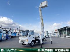 コンドル  高所作業車 上物アイチ製 地上高14.5m 電工仕様 首振りバケット バケット昇降可 自動格納機能 アウトリガー 水平垂直調整機能 サブエンジン トータルアワー9,511h ユニットアワー7,800h 中古車画像