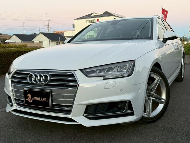 Ａ４アバント(アウディ) ３５ＴＦＳＩ　マイスターシュトュック　メーカーナビ　アシスタンスパッケージ　マトリクスＬＥＤヘッドライトパッケージ　ラグジュアリーパッケージ　シートヒーター（前後席）パーキングシステム　純正１８ＡＷ　アルミニウムルーフレール　禁煙車 中古車画像