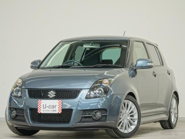 スイフト(スズキ) スポーツ ワンオーナーメーカーセットオプション車Kenwood製ナビ純正レカロシートHIDオートライトHKS製サスペンション HKS製マフラー スマートキーETCフォグライト ワンオーナー車 地デジ Sキー 中古車画像