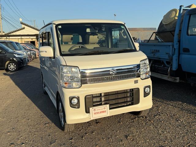 エブリイワゴン(スズキ) PZターボスペシャル 車検2年付き盗難防止システム衝突被害軽減システム禁煙車電動格納ミラーフルフラットBluetooth接続頸部衝突緩和ヘッドレス衝突安全ボディーバックカメラスマートキーフットステップドライブレコーダー 中古車画像