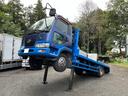 日産ディーゼル コンドル セルフローダー重機運搬車積載３トン積ウ...