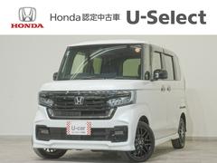 N-BOXカスタム Lターボスタイル+ブラック ワンオーナー インターナビ バックカメラ 両側電動スライドドア ホンダセンシング LEDオートライト パーキングソナー シートヒーター 電子パーキング 前後ドラレコ アイドリングSTOP コーナーS 中古車画像