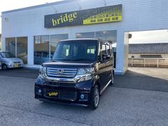 N-BOXカスタム G・Lパッケージ アイドリングストップ車 ナビ・TV スマキ- SDナビゲーション フロントベンチシート 地デジTV パワーウィンドウ 片側電動両側スライドドア 盗難防止システム オートエアコン パワステ ABS 中古車画像