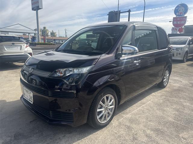 スペイド(トヨタ) Ｆ　ジャック　ＥＴＣ　バックカメラ　ナビ　電動スライドドア　ＨＩＤ　スマートキー　電動格納ミラー　ウォークスルー　ＣＶＴ　アルミホイール　盗難防止システム　衝突安全ボディ　ＡＢＳ　ＥＳＣ　エアコン 中古車画像