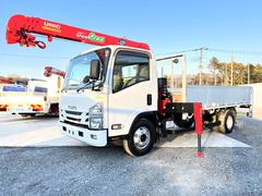 いすゞ　エルフトラック　　全塗装仕上げ済み　ワイド超ロング　古河ユニック