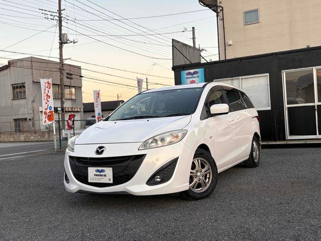 プレマシー(マツダ) ２０ＣＳ　ＴＶ　両側電動スライドドア　アルミホイール　後席モニター　スマートキー　３列シート　ＡＴ　衝突安全ボディ　ＡＢＳ　ＣＤ　Ｂｌｕｅｔｏｏｔｈ　エアコン　パワーステアリング　パワーウィンドウ 中古車画像