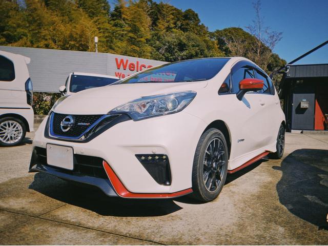 ノート(日産) ｅ−パワーニスモ　ワンオーナー　純正ナビ　デジタルインナーミラー　アラウンドビューモニター　ドラレコ　ＬＥＤヘッドライト 中古車画像