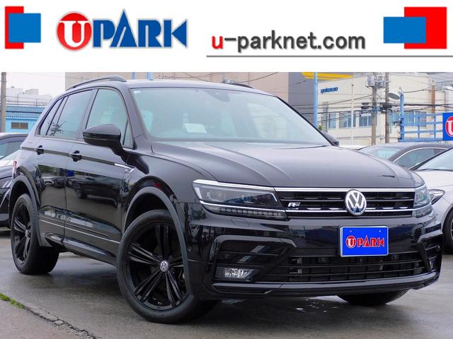 ティグアン(フォルクスワーゲン) ＴＤＩ　４モーション　Ｒライン　ブラックスタイル　限定４５０台・１オーナー・黒革・ＡＣＣ・ナビＴＶ・ 中古車画像