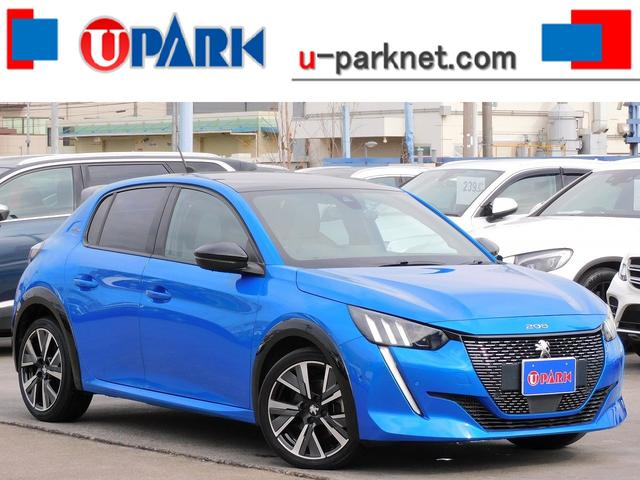 ２０８(プジョー) ＧＴライン　ＡＣＣ・ガラスルーフ・全周囲カメラ・ＣａｒＰｌａｙ・ハーフレザー・純正１７インチＡＷ・コーナーセンサー・ＬＥＤライト・レーンキープ・ＢＳＭ・パドルシフト・スマートキー・本革ステア・ＥＴＣ・ＵＳＢ 中古車画像