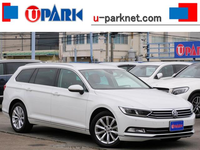 パサートヴァリアント(フォルクスワーゲン) ＴＤＩエレガンスライン　ＡＣＣ・Ｄｉｓｃｏｖｅｒ　Ｐｒｏ・ナビＴＶ・バックカメラ・ＣａｒＰｌａｙ・２．０ＥＴＣ・ハーフレザー・シートヒーター・ＬＥＤライト・コーナーセンサー・パワーバックドア・パーキングアシスト・ＵＳＢ 中古車画像