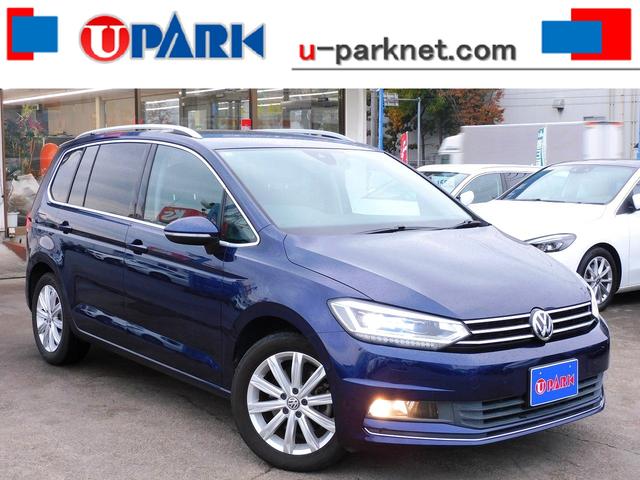 ゴルフトゥーラン(フォルクスワーゲン) ＴＤＩ　ハイライン　１オーナー・ＡＣＣ・ＢＳＭ・Ｄｉｓｃｏｖｅｒ　Ｐｒｏ・ナビＴＶ・バックカメラ・ＣａｒＰｌａｙ・Ｂｌｕｅｔｏｏｔｈ・スマートキー・ＬＥＤライト・パワーバックドア・コーナーセンサー・純正１７ＡＷ・ＥＴＣ 中古車画像