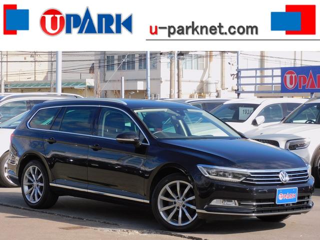 パサートヴァリアント(フォルクスワーゲン) ＴＤＩハイライン　１オーナー・テクノロジーＰ・ＡＣＣ・黒革エアシート・Ｄｉｓｃｏｖｅｒ　Ｐｒｏ・ナビＴＶ・全周囲カメラ・デジタルメーター・ＣａｒＰｌａｙ・純正１８ＡＷ・コーナーセンサー・ＬＥＤライト・パワーバックドア 中古車画像