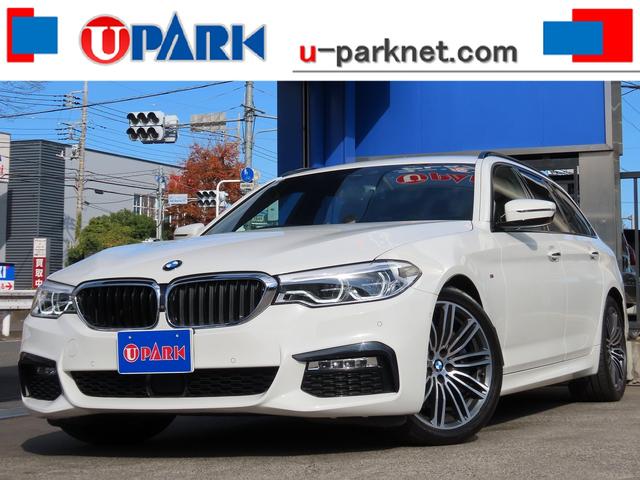 ５シリーズ(BMW) ５３０ｉツーリング　Ｍスポーツ　／黒革／センサテックダッシュボード／ＡＣＣ／ＢＳＭ／第６世代ｉＤｒｉｖｅナビ／全周囲カメラ／ＤＴＶ／ＢＴオーディオ／スマキー／アイドリングＳＴＯＰ／パドルシフト／ヒーター付Ｐシート／ＰＷバックドア／ 中古車画像