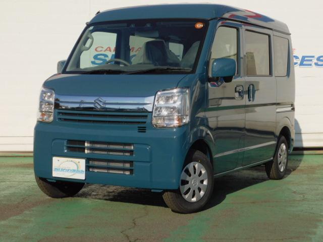 ジョインターボ　届出済未使用車／スマートキー／ＬＥＤライト／両側スライドドア／コーナーセンサー／シートヒーター／レーダーブレーキ／アイドリングストップ／プライバシーガラス／ハイルーフ／ターボ車／盗難防止付き