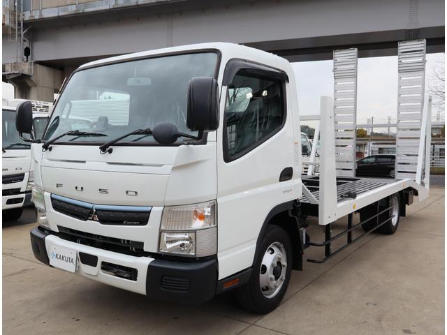 車載車　積載３ｔ　荷台長５，５００ｍｍ　走行１千ｋｍ　ＡＴ車　アルミアユミ板（手動）寸法：長さ３，６００ｍｍ　幅５００ｍｍ　積載３ｔ　荷台長５，５００ｍｍ　走行１千ｋｍ　デュオニック　１５０馬力　車検有　保証書有　取説有　坂道発進補助付　キーレス