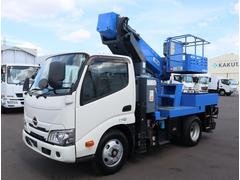 デュトロ 高所作業車 アイチ 9.7m 走行5千km アイチ SK10C2RN 作業高9.7m バケット200kg 走行5千km ICターボ有 150馬力 フロア6速 ETC 電動パーキングブレーキ Bluetooth付ラジオ 保証書有 中古車画像