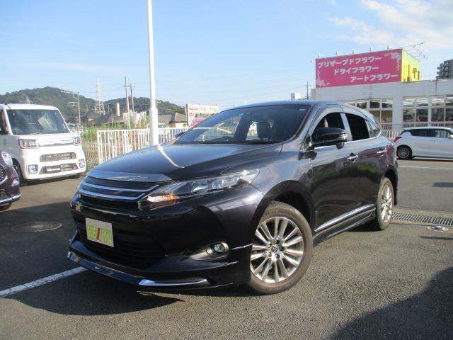 ハリアー トヨタ プレミアム 禁煙 フル装備 パノラミックルーフ 社外９インチｓｄナビ フルセグ ｃｄ ｄｖｄ ｂｔオーディオ バックカメラ ｅｔｃ モデリスタエアロ ガナドール４本出しマフラー 純正１８ａｗ 神奈川県 プレミアム 禁煙 フル装備 パノラミックルーフ