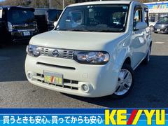 日産　キューブ　１５Ｘ　インディゴ＋プラズマ　前後ドラレコ　禁煙車