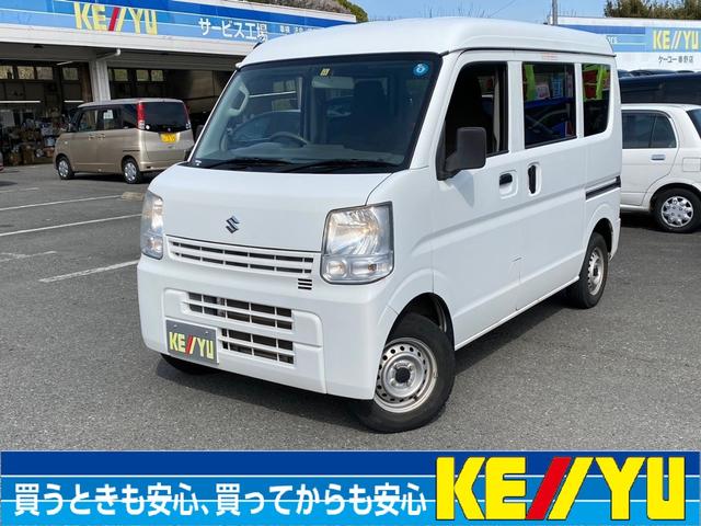 エブリイ(スズキ) ＰＣ　パワーウインドウ　禁煙車　パナソニックＳＤナビ　ＴＶ　ＡＭ／ＦＭ　１セグＴＶ 中古車画像