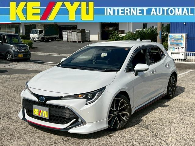 カローラスポーツ(トヨタ) ハイブリッドG Z【衝突軽減◆TRDエアロ】ETC2.0 ◆禁煙【メーカーディスプレイオーディオ◆バックカメラ】コーナーセンサー◆BSM◆シートヒーター◆LEDオートライト&フォグ◆フルセグTV/USB/Bluetooth対応◆レーンアシスト◆取説&保証書 中古車画像