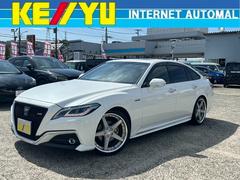 クラウンハイブリッド RS 【禁煙車/トヨタ純正ナビ】◆社外ドラレコ ◆バックカメラ◆BLUETOOTH接続◆レザーシート◆シートヒーター◆レーダー探知機◆コーナーセンサー◆ブラインドスポットモニター◆ヘッドアップディスプレイ◆衝突被害軽減システム◆クルーズコントロール 中古車画像