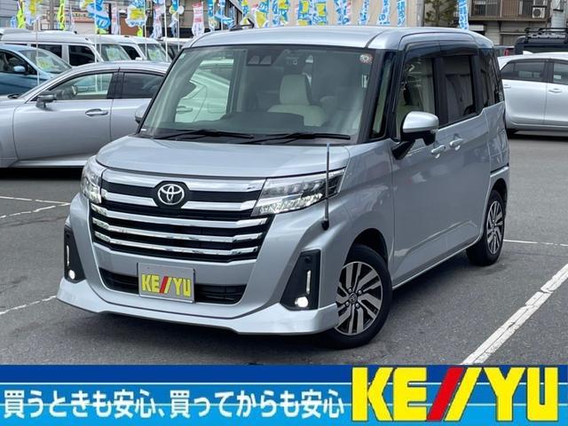 ルーミー(トヨタ) カスタムＧ衝突軽減【走行３，８２４ｋｍ●禁煙車１オーナー】　【後期モデル】【９型Ｂｌｕｅｔｏｏｔｈオ 中古車画像