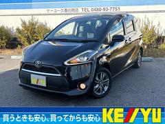 シエンタ ハイブリッドG ワンオーナー 禁煙車 衝突軽減 両側パワースライドドア 純正ナビ フルセグ BTオーディオ バックカメラ CD/DVD再生 ETC LEDヘッドライト シートヒーター スマートキー プッシュスタート 中古車画像