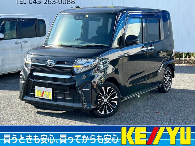 ダイハツ タント カスタムＲＳ　禁煙　衝突被害軽減ブレーキ　７インチＳＤナビ