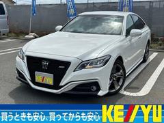 トヨタ　クラウン　ＲＳアドバンス　ターボ　セーフティセンス【禁煙車１オーナー】　【走行１９，００３ｋｍ