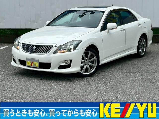 ３．５アスリート　下取り直販車／サンルーフ／前後ドライブレコーダー／電動シート／Ｂｌｕｅｔｏｏｔｈオーディオ／メーカーオプションナビ／クルーズコントロール／ＥＴＣ／走行中ＴＶ視聴可能／プッシュスタート／純正アルミ