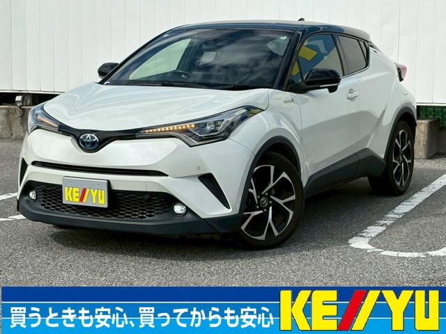Ｃ−ＨＲ(トヨタ) Ｇ　ワンオーナー　禁煙　衝突被害軽減システム　レーンキープアシスト　ブラインドスポットモニター　９インチＳＤナビ　フルセグ　ＣＤ　ＤＶＤ　ミュージックサーバー　ビルトインＥＴＣ２．０　オートエアコン 中古車画像