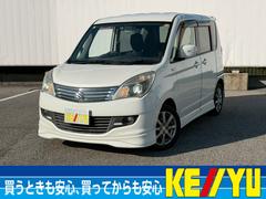 ソリオ ブラック&ホワイト 禁煙/前後ドラレコ/シートヒーター/両側自動スライド/純正7型ナビ/フルセグ/CD/DVD/ハンズフリー/HIDライト/フォグランプ/純正アルミ/リアスポイラー/ETC/オートエアコン/スペアキー 中古車画像