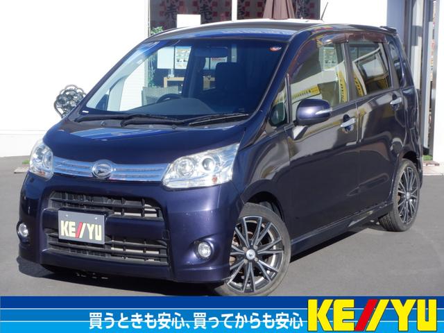 カスタム RS ターボ・禁煙・社外SDナビ・フルセグTV・BTオーディオ・プッシュスタート・オートライト・革巻MOMOステア・ベンチシート・シートアンダートレイ・HID・フォグ・社外16AW・リアスポ・メッキハンドル(1枚目)