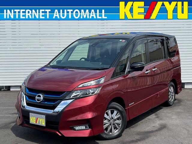 日産 セレナ ｅ－パワー　ハイウェイスターＶ　禁煙　純正９インチＳＤナビ　プロパイロット　デジタルインナーミラー　純正１１インチフリップダウンモニター　アラウンドビューモニター　ハンズフリースライドドア　７人乗り　ＬＥＤライト