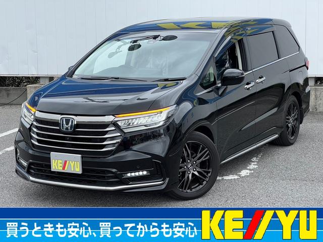 ｅ：ＨＥＶアブソルートＥＸ■鑑定書付【直販車・１０型ナビ】　フリップダウンモニター／１オーナー／全方位カメラ／禁煙／ハーフレザー／パワーバックドア／両電動スライド／衝突軽減／ＢＳＭ／前後ドラレコ／電動シート／オットマン／ＥＴＣ２．０／ＬＥＤ／ＡＣ１００Ｖ