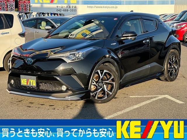 Ｃ－ＨＲ Ｇ　ＬＥＤエディション　モデリスタエアロ　ＢＳＭ・ＲＣＴＡ　シートヒーター　純正ナビ　バックカメラ　Ｂｌｕｅｔｏｏｔｈオーディオ　フルセグＴＶ　ＵＳＢ端子　セーフティセンス　ＥＴＣ　スマートキー　ＬＥＤランプ　純正１８ＡＷ