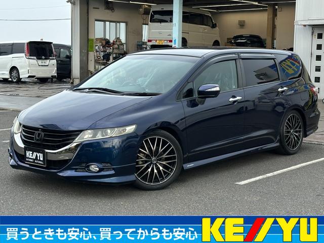 オデッセイ Ｍエアロパッケージ／柿本改マフラー／車高調・ＴＡＮＡＢＥ製／　八王子直仕入／走行３８５０７ＫＭ／全周囲カメラ／純正ナビ／フルセグ／ＣＤ／ＤＶＤ／ＨＩＤヘッドライト／フォグランプ／オートライト／ＥＴＣ／キーレス／ステリモ／純正ＡＷ／盗難防止機能／横滑り防止機能（1枚目）