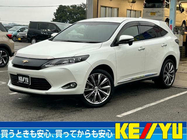 ハリアー エレガンス／八王子直仕入／テレビキット／走行７４０５９ＫＭ／　レーダー探知機／純正ナビ／フルセグ／ＣＤ／ＤＶＤ／Ｂｌｕｅｔｏｏｔｈ／バックカメラ／ＬＥＯＮＩＳ２０インチＡＷ／後席モニター／ＥＴＣ／ハーフレザーシート／電動シート／ＬＥＤヘッドライト／フォグランプ（1枚目）