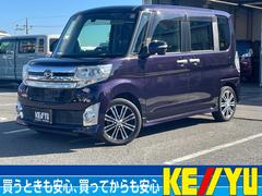 タント カスタムRS SA/八王子直仕入/走行84465KM/禁煙/ ターボ付き/2023年製タイヤ/社外ナビ/フルセグ/CD/DVD/フリップダウンモニター/ETC/両側PSD/LEDヘッドライト/フォグ/オートライト/純正AW/スマートキー/盗難防止装置/スペアキー 中古車画像