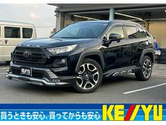 RAV4 アドベンチャー/JAOSプロテクター/八王子直仕入/禁煙車/ 4WD/トヨタセーフティセンス/8インチ純正ディスプレイオーディオ/バックカメラ/ビルトインETC2.0/電動リアゲート/ブラックレザー電動シート/MTモード/ワイヤレス充電器/ダウンヒルアシスト 中古車画像