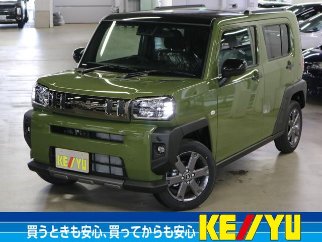 ダイハツ タフト Ｇターボ　ダーククロムベンチャー　届出済未使用車　禁煙車