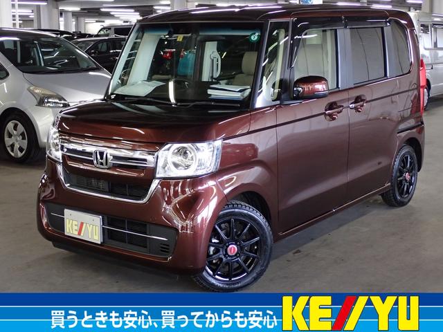 Ｌ・ターボ　ホンダセンシング　シートヒーター　両側パワースライド　純正ナビ　バックカメラ　ＢＴオーディオ　フルセグ　ＥＴＣ　パドルシフト　オートリトラミラー　後席テーブル・サンシェード　ＬＥＤランプ　社外１４ＡＷ(1枚目)