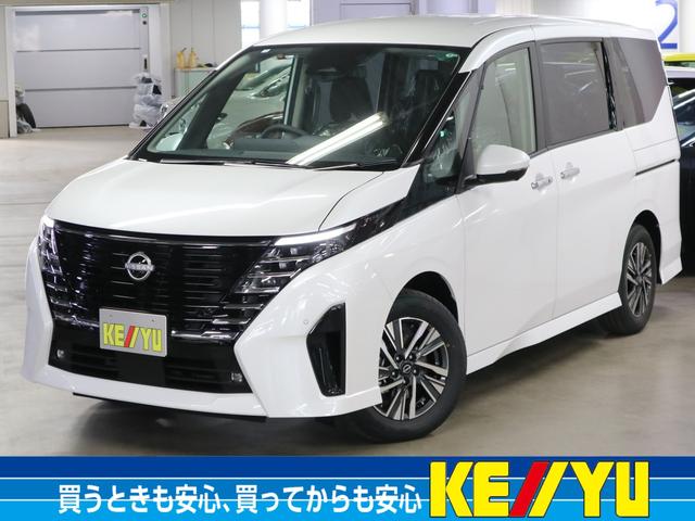 日産 セレナ ｅ－パワー　ハイウェイスターＶ　寒冷地仕様　インテリミラー　アラウンドビュー　後席モニター　ＢＳＩ・ＲＣＴＡ　プロパイロット　ＥＴＣ２．０　前後席シート・ステアヒーター　ＮＣ１２．３インチ　ハンズフリーオートスライド　ワイヤレス充電