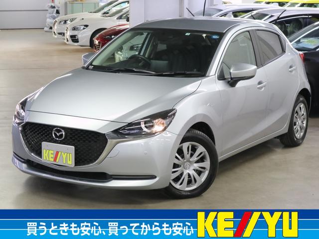 マツダ ＭＡＺＤＡ２ １５Ｓ　スマートエディション　３６０°モニター　パーキングセンサー　衝突軽減ブレーキ　ＢＳＭ　車線逸脱警報　マツダコネクト　ＥＴＣ　フルセグＴＶ　ＣＤ・ＤＶＤ　Ｂｌｕｅｔｏｏｔｈ　ＬＥＤライト　スマートキー　スペアキー・記録簿有