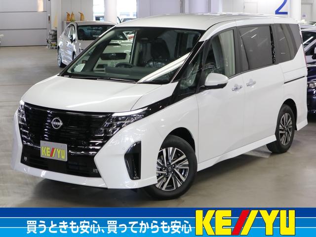 日産 セレナ ハイウェイスターＶ　寒冷地仕様　インテリミラー　全方位モニター　ドラレコ　プロパイロット　ＥＴＣ２．０　前後席シート・ステアリングヒーター　ＮＣ１２．３インチナビ　ワイヤレス充電　ハンズフリーオートスライド　ＳＯＳコール