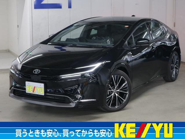 プリウス(トヨタ) Ｚ　パノラマルーフ　デジタルインナーミラー＆前後ドラレコ　アドバンストパーク　パノラミックビューモニター　ＢＳＭ　ナビ機能付１２．３インチディスプレイ 中古車画像