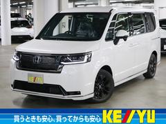 ステップワゴン e:HEVスパーダ 未登録車 ホンダセンシング 15.6インチリヤモニター 11.4インチナビ マルチビューカメラ 後退出庫サポート・BSI シートヒーター オットマン コンビシート パワーバックドア 両側電動スライドドア 全列USB LEDライト 中古車画像